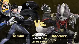 The Amuka Smash Cup - Tamim (Bayonetta/Peach) Vs. 716 | iModerz (Wolf) Losers Semis