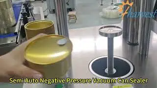 2025 BEST Semi-Auto Can Sealer! Negative Pressure Tech for Meat/Fish/Vegetables #cansealingmachine