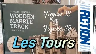🥰ACTION🤗WOODEN MARBLE TRACK 