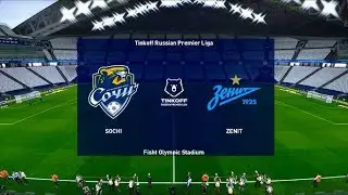 Sochi 0 : 3 Zenit Saint Petersburg
