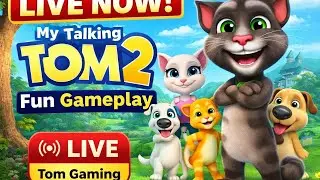 LIVE NOW! My Talking Tom 2 | Funny Gameplay 😂 | Tom Gaming