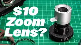 I Turned a $10 Movie Projector Into a Camera Lens