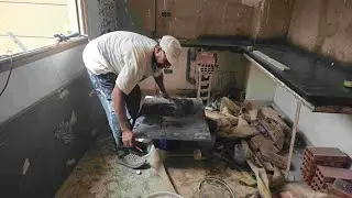 How to Install Granite Light Galaxy Kitchen Table