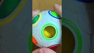 Решаем головоломку &laquo;РАДУЖНЫЙ ШАР&raquo;! #шорты