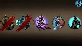 Shadow Fight 2 Young Titan Vs All Bosses | Samurai