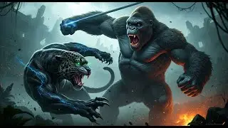 King Kong vs The Giant Jaguar | The Revenge of the Beasts: An Unforgettable Primal Showdown