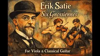 Erik Satie - Six Gnossiennes. For Viola and Classical Guitar.