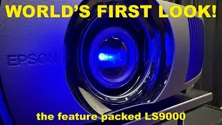 The Best Budget 4K Home Theater Projector on the Market? Epson LS9000 is LOADED!