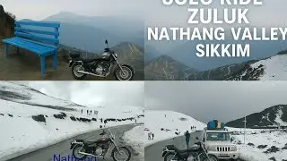 Solo Ride Old Silk Route, Zuluk Nathang valley Sikkim