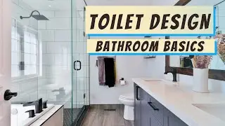 Best Bathroom Design ll Bathroom Zoning ll Small Bathroom Basics & Ideas ll