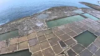 Marsalforn Salt Pans Gozo HD Drone 2015