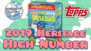 2019 Topps Heritage High Number - Blaster Box - Big Rookie Variation & Other Big Hits Too!