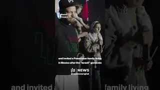 Latin Superstar Residente invites Palestinian family on stage