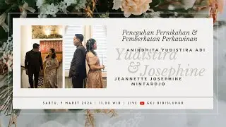 [LIVE] YUDISTIRA & JOSEPHINE | Peneguhan Pernikahan & Pemberkatan Perkawinan
