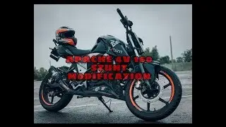 APACHE RTR 4V 160 STUNT MODIFICATION - HOW TO BUILD STUNT BIKE?