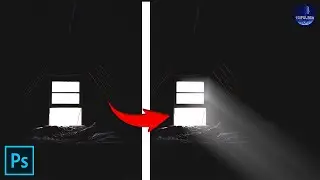 Create Light Rays in Photoshop | Sun Rays Effect in Photoshop | taiful360