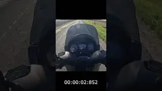 РАЗГОН ОТ 0-100 км/ч Piaggio MP3 300 hpe