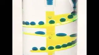 AZImporter (PowerTRC) Clear Caps Blue Spiral Liquid Timer Clip (4:3)