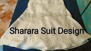 💕 Partwear Sharara suit Design | Simple & Trendy Sharara Suit Ideas #sharara 04/12/2025