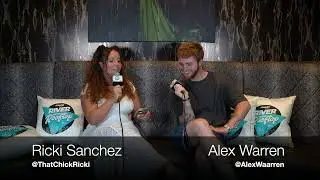 Backstage at River on the Rooftop with Alex Warren