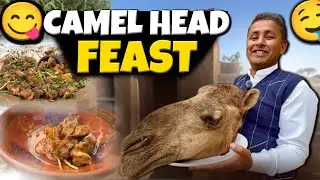 CAMEL HEAD FEAST | A Delicacy From Rural Village Style | Camel Brain Masala our Siri | Mubashir S