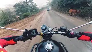Riding through Hills | Raw Riding |POV Meteor350| Ride Pure| Himachal Pradesh
