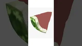 Juicy Watermelon🍉 Digital Art #Shorts