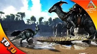 SURVIVAL PLUS BREEDING! Parasaur Breeding - Ark Survival Plus S1E5 - Gaming Evolved