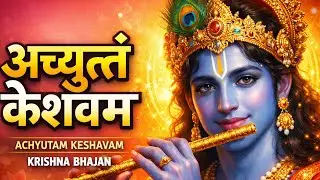 अच्युतम केशवम कृष्ण दामोदरम् 🙏 | Achyutam Keshavam | Most Peaceful Krishna Bhajan 2026