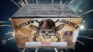 Outlaw Justice Firework Demo - Fox Fireworks - 36 Shots - 500 Gram