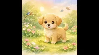 Milo the Puppy&rsquo;s Happy Little Adventure🐾| A Playful Story for Kids