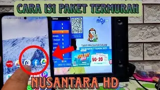 cara isi paket paling murah di receiver transvision nusantara hd
