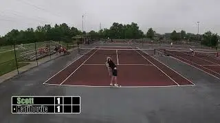 Austin Scott vs. Sandro Hatibovic - UTR Lima City Open - June 6, 2025