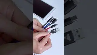 4 in 1 Multi Charging Cable! Simplify Device Charging with One Cable.