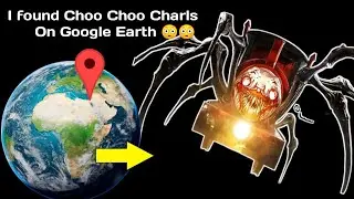 Creepy Choo Choo Charles LURKING on Google Earth? #googleearth #MrInvisibleearth