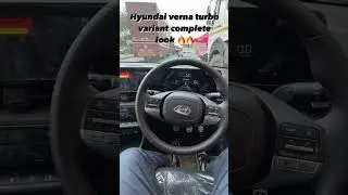 Verna facelift turbo variant interior looks ❤️🔥 #hyundaiverna #hyundaiverna2023 #verna2023 #verna