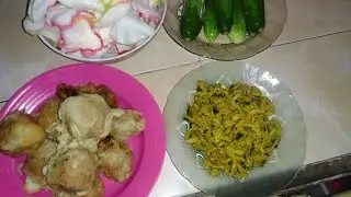 Hanya alakadarnya, tahu isi dan usus bumbu kuning #cooking #food #cianjur #publik 