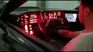 Accensione del Nuovo dash 3/4 serie del Knight rider