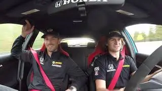 HONDA PACE CAR // COLTON HERTA AND ALEXANDER ROSSI