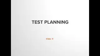 V4: What is Test Planning