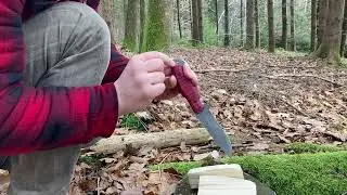 WTB Outdoor Equipment Falcon (Limited Edition) & making a bow drill fire