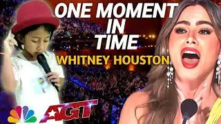 Golden Buzzer | Filipino Child’s Powerful ‘One Moment in Time’ Performance Wows Judges | AGT
