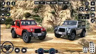 Offroad Thar Jeep Driving Sim, Android GamePlay