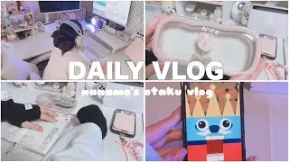 【vlog】実家暮らしオタクの日常と夜の手帳タイムルーティン🎧📓 SHEIN購入品紹介 | 手帳デコ | リヴリーアイランド
