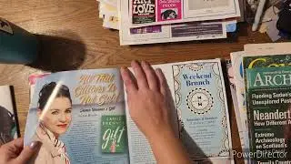Magazine Harvest! Huge Variety of Uncommon Mags #magazineharvest #gluebook #collage #ephemera