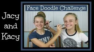 Face Doodle Challenge ~ Jacy and Kacy