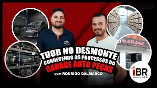 TOUR NO DESMONTE - Veja como s&atilde;o os processos funcionando com o sistema IBR integrado