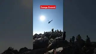 George Everest, Helicopter crash 😱😱 #mussorrie #georgeeverest #helicoptercrash #trendingshorts
