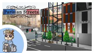 [Bloxburg] [Parisian Streets] [Modern Offices] SPEEDBUILD