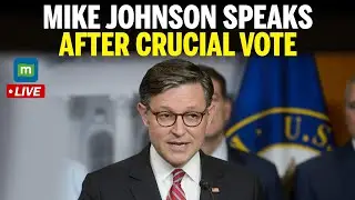 Speaker Mike Johnson Speaks After Key House Vote on Senate Amendment to H.R. Bill | LIVE | N18G